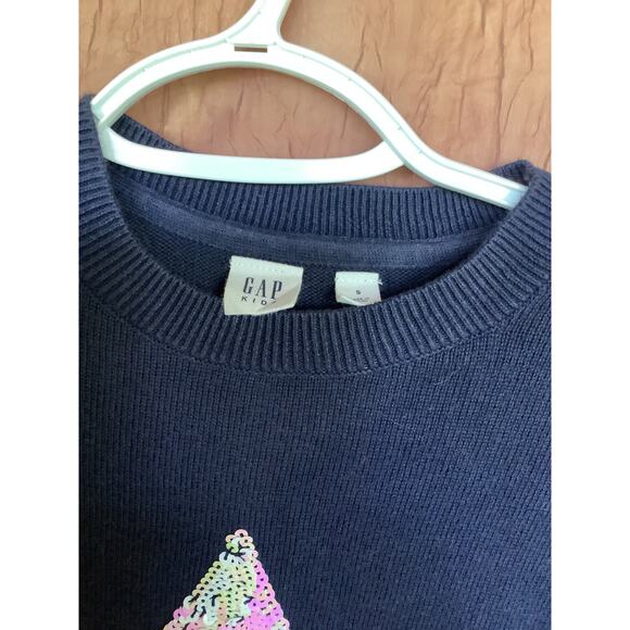 Gap Kids Flippy Sequin Star Sweater Dress size S - Picture 3 of 3